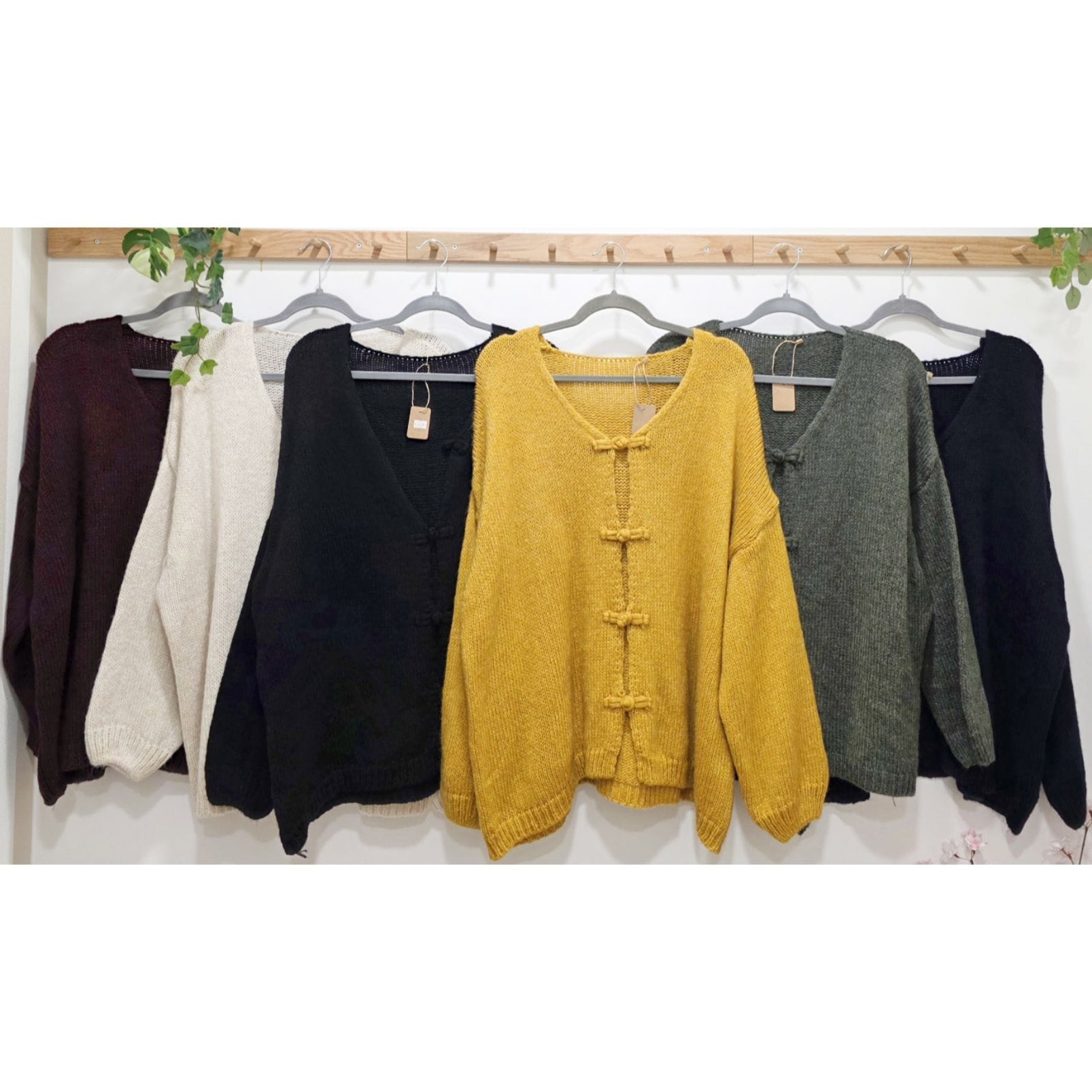 CHAQUETA BOTONES PUNTO (TALLA GRANDE)